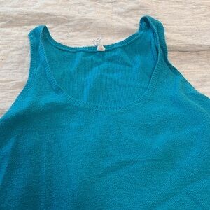 Blue Anthropologie pajama set